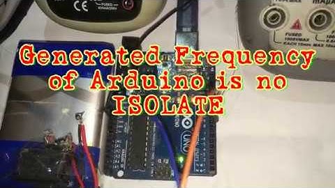 Arduino OptoCoupler Frequency Isolation