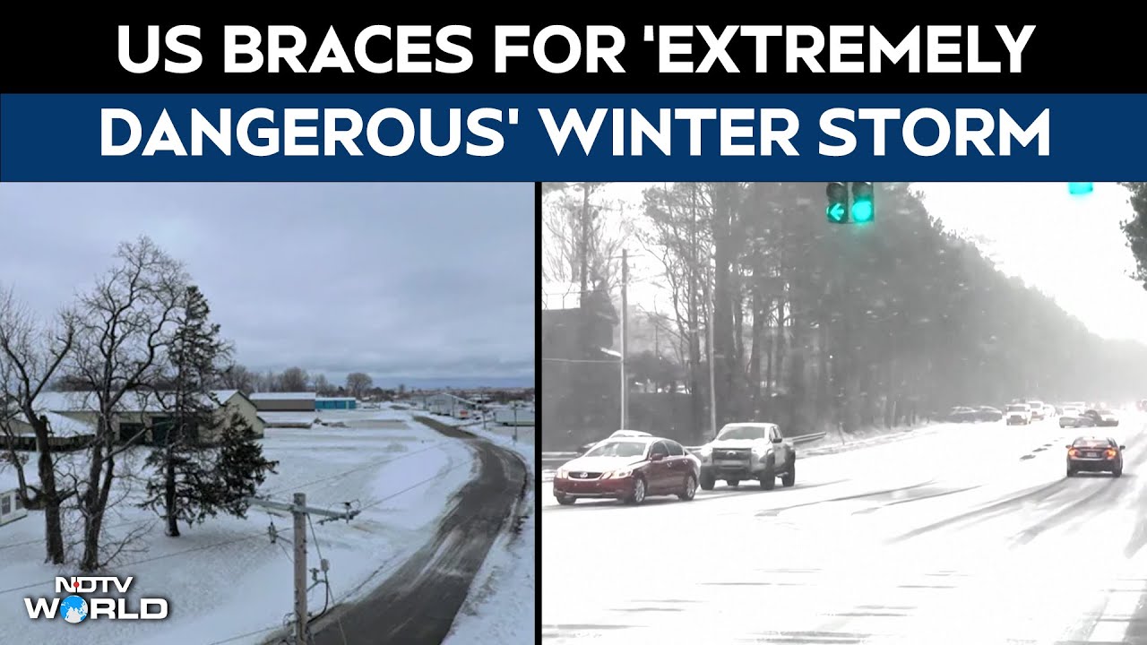 US Winter Storm 2026 | US Braces For 'Extremely Dangerous' Winter Storm ...