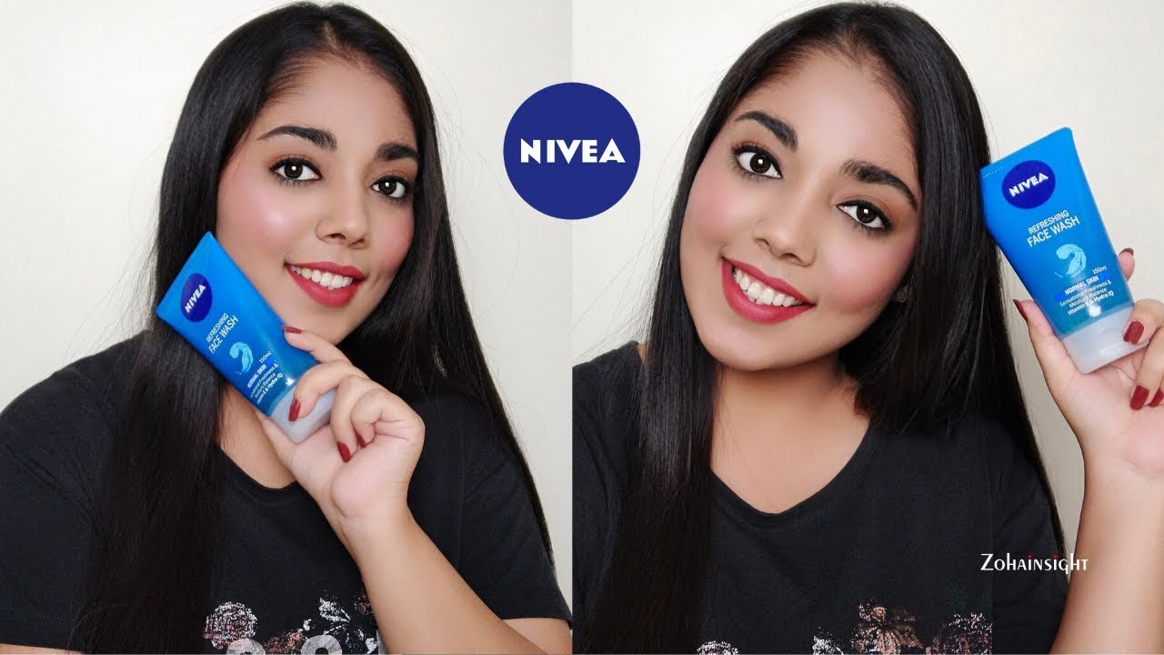nivea refreshing face wash