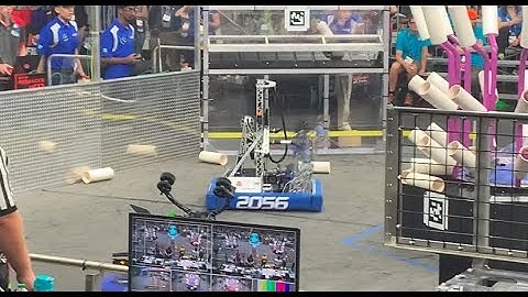 FRC 2056 OP Robotics Clean Robot Video - FRC Worlds Daly F2