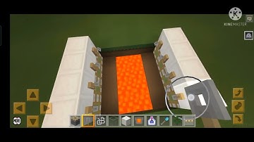 How to make a automatic lava bridge in lokicraft #lokicraft #viral #video