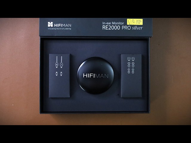 Hifiman RE2000Pro Silver IEM Review - YouTube