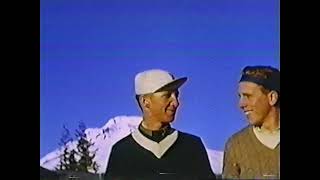 Oregon's Timberline Lodge  Vintage Film 1940  Mt. Hood  Ski Jumping  Tourism Promotion  16mm