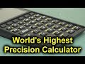 EEVblog #1159 - World's Most Precise Pocket Calculator