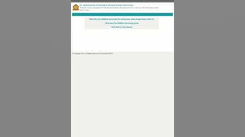 How to Login on Dr. BAMU University Portal with new Username and password.