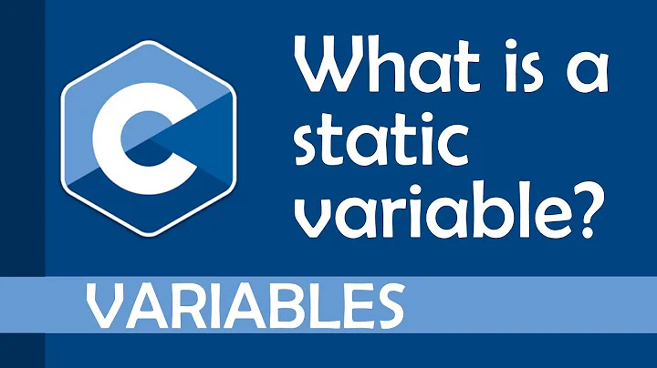 What is a static variable?