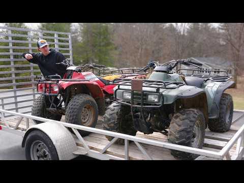 Buying The Two CHEAPEST Honda ATVs On Marketplace. How Bad Could They Be? (HUGE RISK)