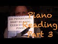 300 progressive sight reading exercises for piano volume one part 3