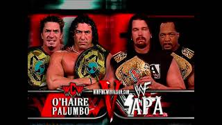 WWF Invasion - APA vs Chuck Palumbo & Sean O'Haire - Promo Video (2001-07-22)