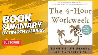 The 4-Hour Work Week: How to Work Less and Live More l Maximize Productivity   Minimize Work