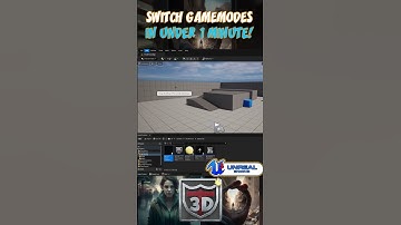 ⭐Change Game Modes in Unreal Engine 5⭐ 3D Tudor #shorts #unrealengine5
