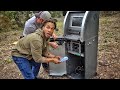 We shot an ATM and found $50,000 inside!!!!!