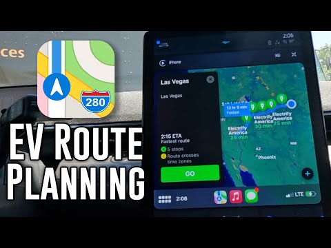 Apple Maps EV Routing - Makes road trips easy!