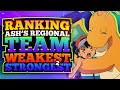 Ranking Ash's Teams Weakest to Strongest W/@ThePokéRaf