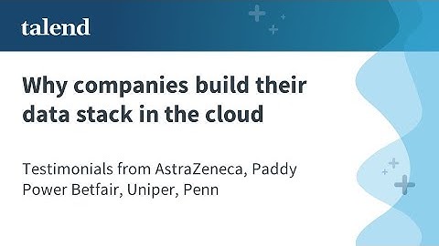 Companies are moving to the cloud - AstraZeneca, Paddy Power Betfair, Penn, Uniper