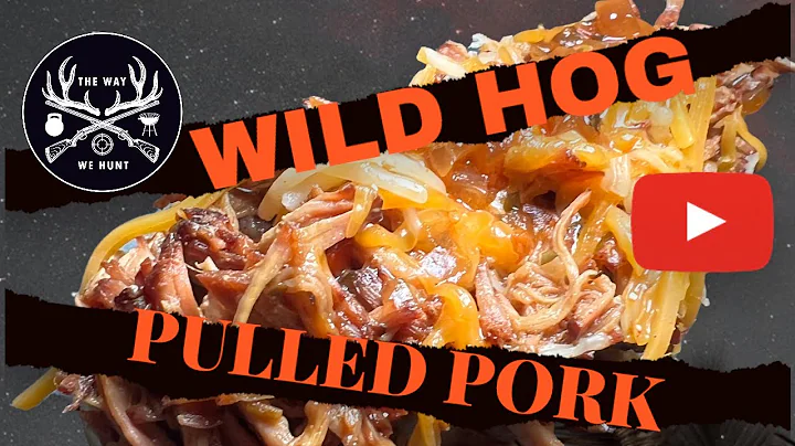 Smoked Instapot Wild Hog Pulled Pork