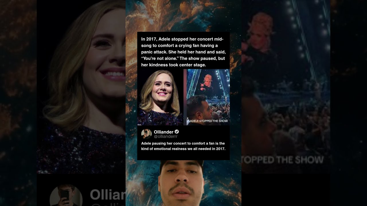 Adele Stops Concert Mid Song To Comfort Crying Fan With Panic 