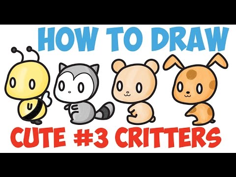 How to Draw Kawaii Animals / Characters Cute Kawaii Step by Step ...