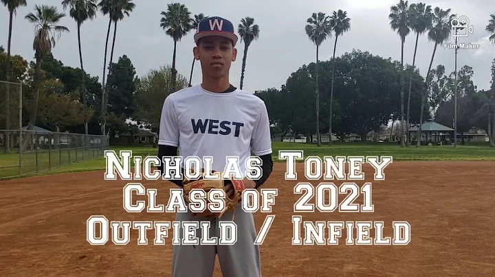 Nicholas Toney Class of 2021 3rd Base Workout 2/9/20