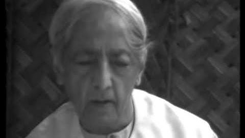 Having been recently hurt, can I get rid of the image? | J. Krishnamurti