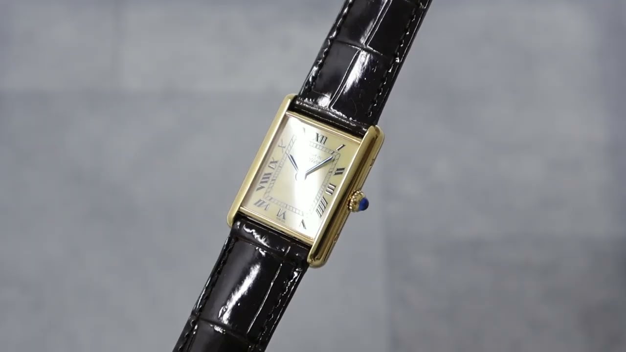 CARTIER カルティエ マストタンク LMサイズ Ref.590005 クォーツ