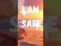 I am safe. #selflove #affirmationsong #affirmation #manifestationmusic #abundance #grateful #iamsafe