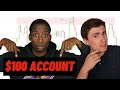 $100 Forex Trading Account Challenge: NICK vs. WILL!