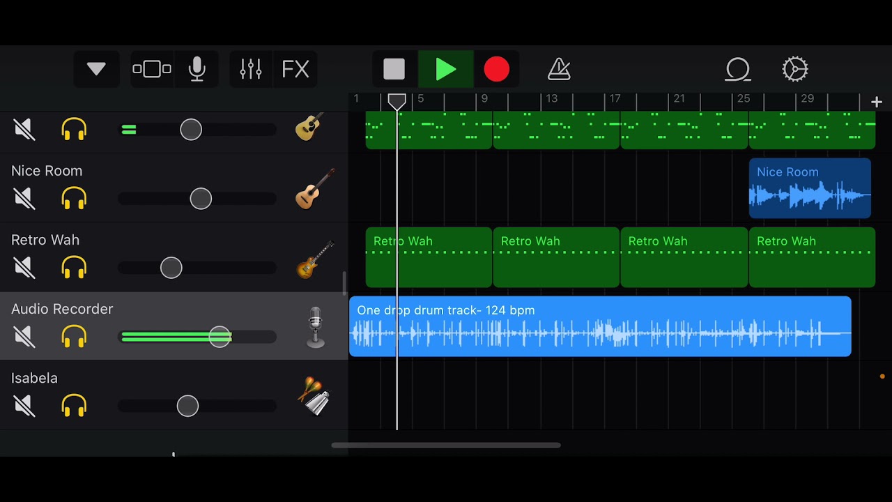 GarageBand reggae YouTube