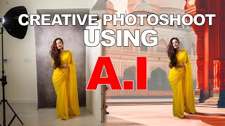 How YOU can create AMAZING portraits in studio with an AI background