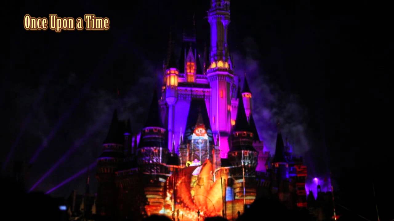 Tdl Once Upon A Time ディズニーランド 中央鑑賞エリアb Youtube