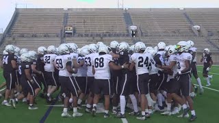 Permian High School Black vs White game brings in parents, students and tv shows