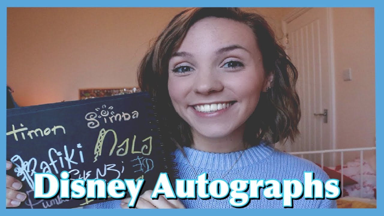 Throwback Thursday: Disney Character Autograph Books- Buy or DIY