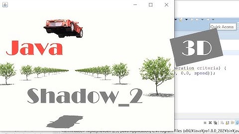 Java 3D: How to Create a Fake Shadow_2 (with Source Code)