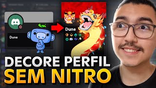 Como Deixar seu PERFIL ARRUMADO SEM NITRO no Discord!! screenshot 5