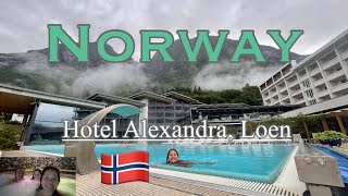 travel vlog: #46 Road trip Norway. Day 5 part 2. Hotel Alexandra, Loen.