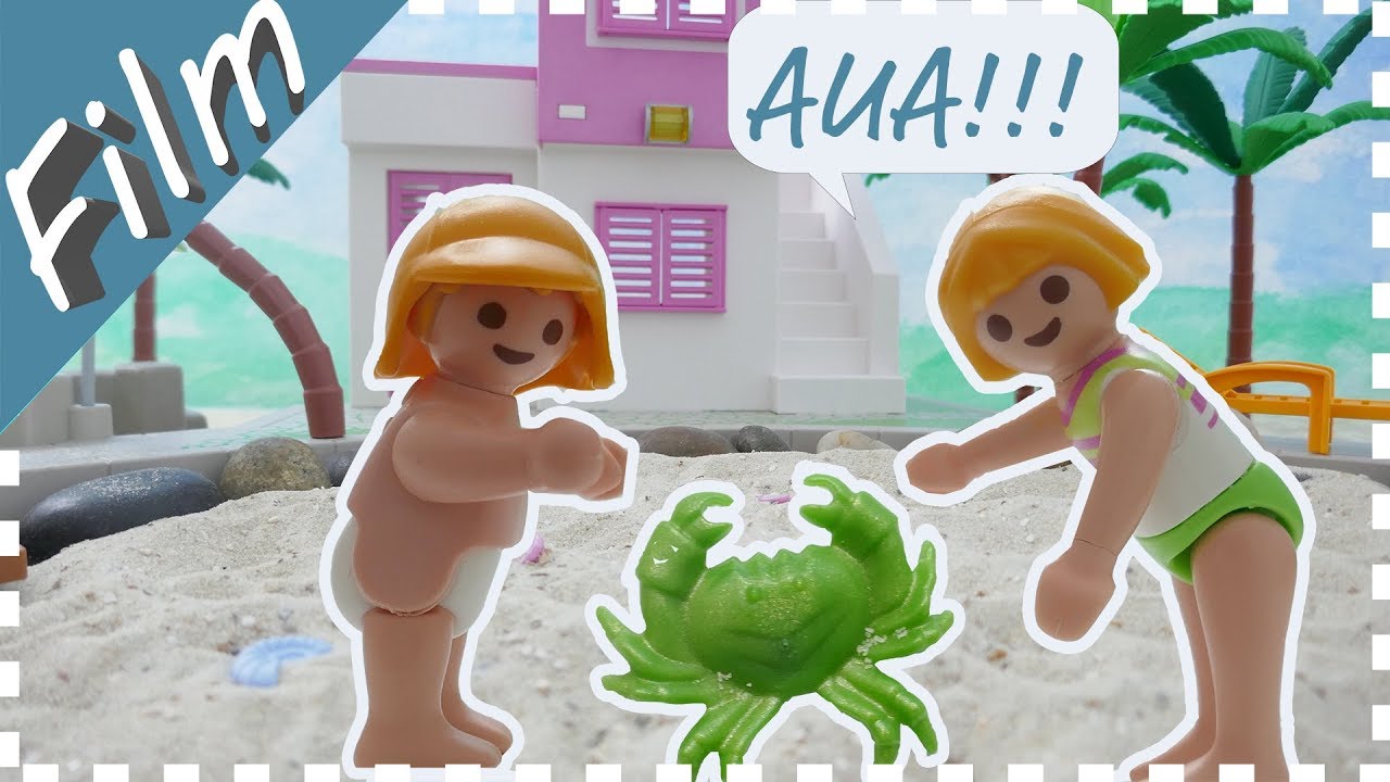 👩‍👩‍👧‍ Playmobil Film deutsch ✔ Krebsattacke am Strand? - Die Fahrt mit dem Glasbodenboot