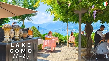 Bellagio, Italy - Lake Como | Summer Walking Tour 4K