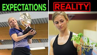 Table Tennis Expectation vs. Reality
