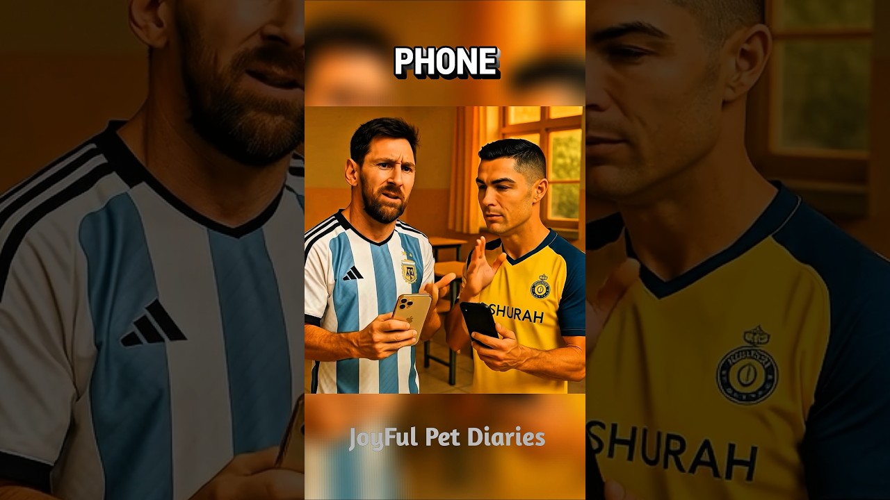 Messi Freaks Out at His Dad 😄 The Golden Phone Fail!