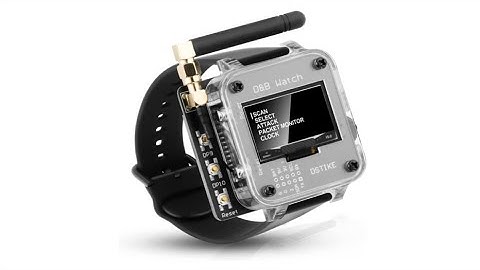 AURSINC WiFi Deauther & Bad USB Watch V4 ESP8266 & Atmega32u4 Programmable Development Board