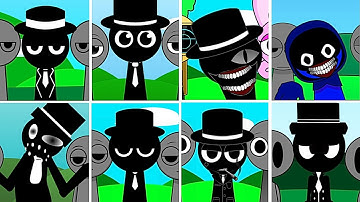 Incredibox - Sprunki but only MR.BLACK HAT in ALL Different Mods.New Mods.New Version 11