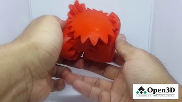 Open3D - Gear Heart
