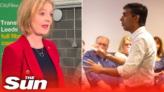 Leadership race - Liz Truss pledges support to UK's poorest, as Rishi Sunak vows to cut taxes