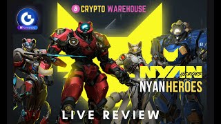Nyan Heroes Review Gamefi, Live & Interactive!!! @GateioCrypto