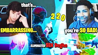 BUGHA *CAREER ENDED* by UNKNOWN in BOX FIGHT WAGER! (Fortnite)