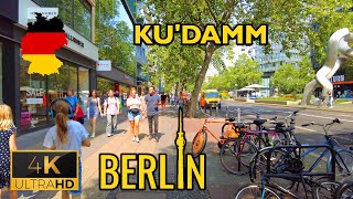 ⁴ᴷ⁶⁰  Berlin | Ku'Damm | Walking Tour (July 2023) [4K]