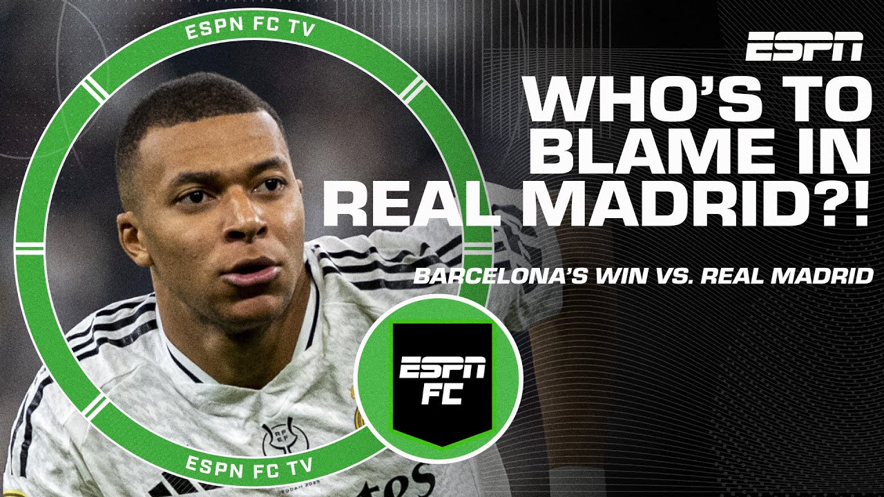 Steve Nicol says Real Madrid had 'NO HELP' on defense vs. Barcelona 😳 Who's to blame?