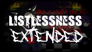 Friday Night Funkin Lord X Wrath Oneshot - Listlessness Extended