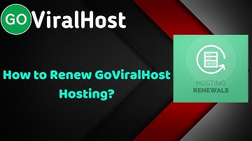 How to renew GoViralHost hosting? || How to renew hosting plan on GoViralHost