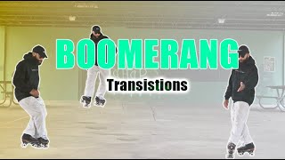 3 Boomerang Transitions | Hez | Barrel Roll | Corkscrew Spin |